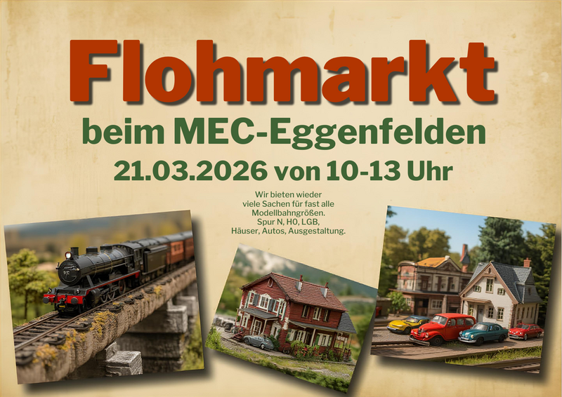 mec flohmarkt werbung
